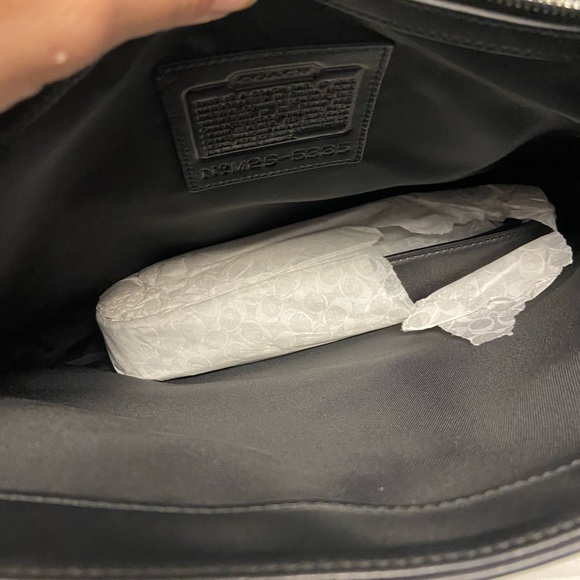 COACH Leather NWT Mini Briefcase Lap Top Case - Picture 4 of 13